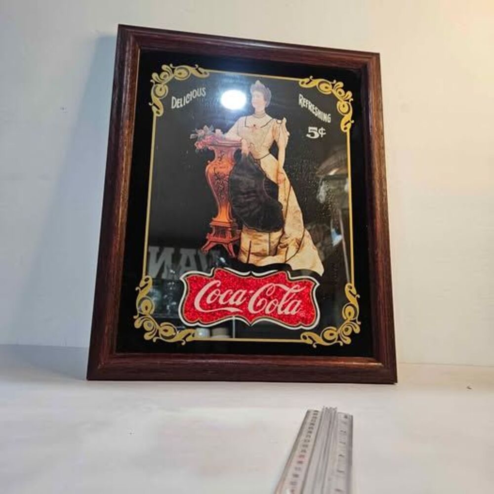 Vintage Coca-Cola Advertising Mirror